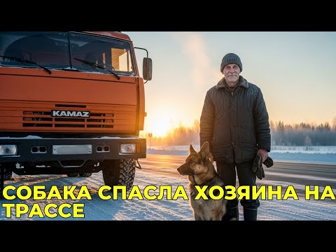 Видео: Он ехал один… но рядом был тот, кто спас ему жизнь. Рассказ пожилого дальнобойщика 90-х