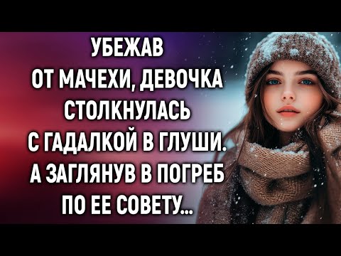 Видео: Убежав от мачехи, девочка столкнулась с гадалкой в глуши. А заглянув в погреб…