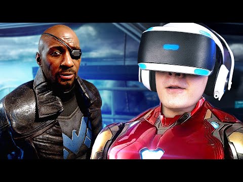 Видео: Железный Человек PS VR Прохождение - Часть 4 - НИК ФЬЮРИ и ЩИТ