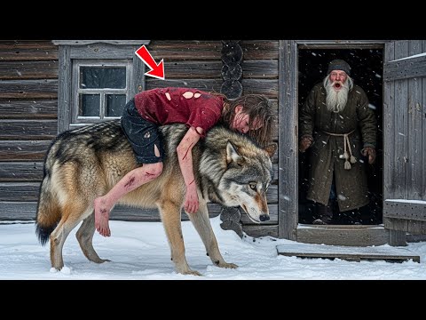Видео: Волк принёс раненого ребёнка к двери старика — чудо, посланное Богом