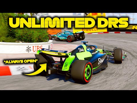 Видео: Я добавил бесконечный DRS в F1 23