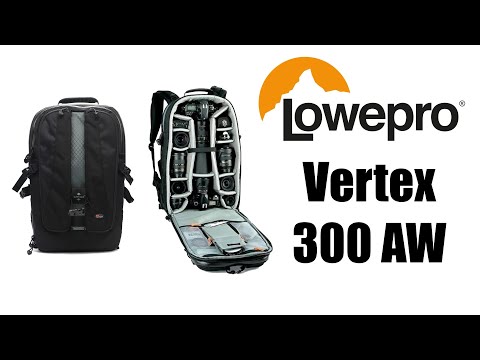 Видео: Профессиональный фоторюкзак LowePro Vertex 300 AW - объём, качество, мощь! Но нужно ли оно вам...