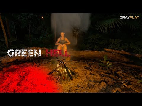 Видео: Green Hell ► ПРОХОЖДЕНИЕ #1 НАЧАЛО В ДОЖДЬ