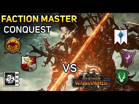 Видео: Турнир Faction Master: [VM] Mirovoi против Wargod (Pigman), Total War: Warhammer 3