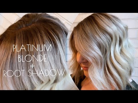 Видео: ПЛАТИНОВЫЙ БЛОНД + ТЕНЬ У КОРНЕЙ | ВОЛОСЫ ОТ ТЕМНО-ПЕПЕЛЬНОГО БЛОНДИНА