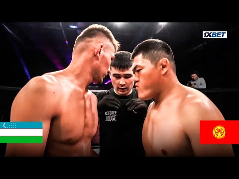 Видео: ЖЕСТКИЙ БОЙ: Акылбек Мамажанов (КР) - Ф. Хошимжонов (УЗБ) / EFC 38