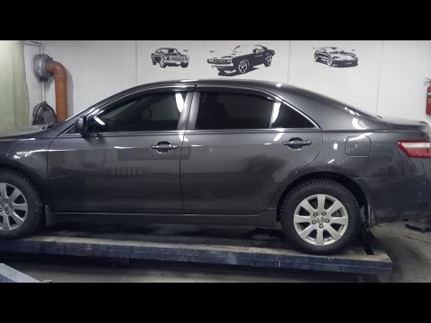 Видео: Toyota Camry подготовка, покраска под толщиномер, готово!