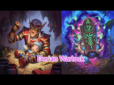 Видео: Собери Пасьянс и победи. Гайд на Дориан Варлока Hearthstone Затерянный город Ун'горо