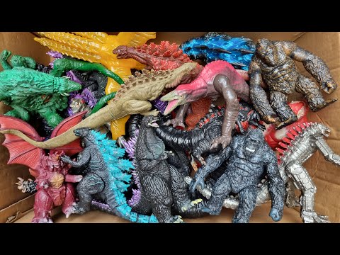 Видео: Охота на Кинг-Конга против Годзиллы, Кинг-Гидора, Дистортуса Рекса, Мегалодона, Ти-Рекса, Акулы и...