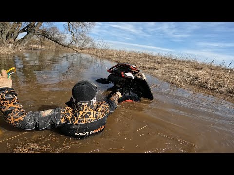 Видео: Утопили новый Odes MudPro, проверка на герметичность. Реанимация на месте. Полет нормальный