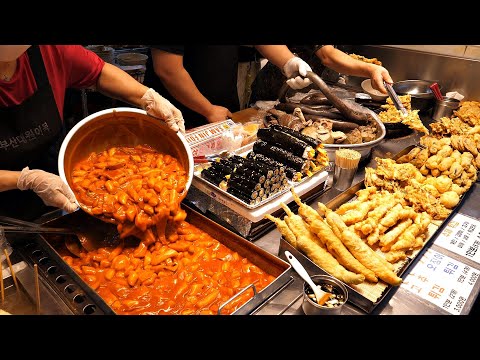 Видео: Секретный рецепт, доставшийся от бабушки на 3 поколения! Специальные Ттеокбокки / korean street food