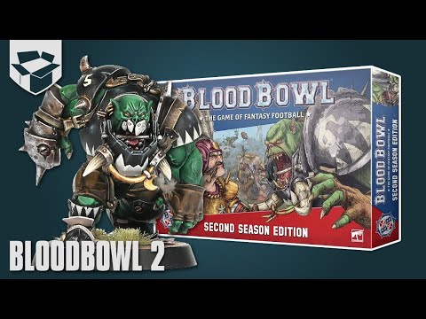 Видео: Распаковка - Стартер Blood Bowl Second Season Edition