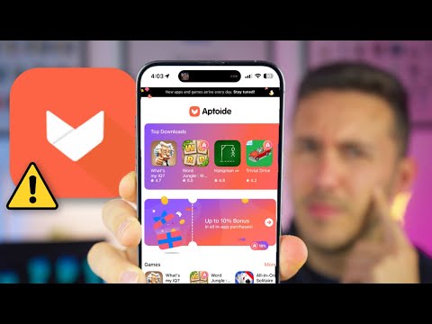 Видео: Загрузите Aptoide для iPhone. ЛУЧШАЯ альтернатива AppStore? ⚠️