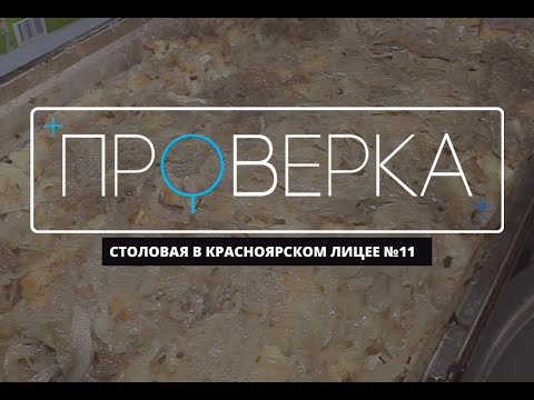 Видео: «Проверка» ТВК: столовая в красноярском лицее №11