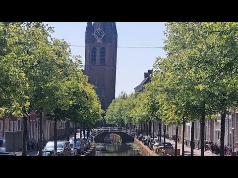 Видео: Делфт. Уютный городок в сердце Голландии.