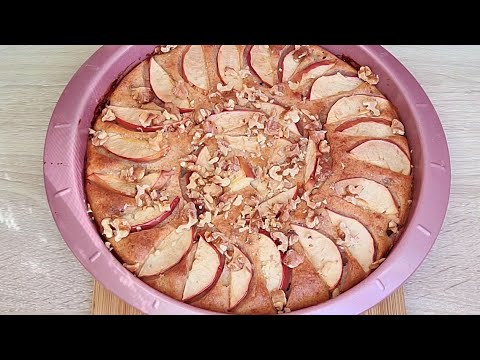 Видео: Яблочный пирог для диабетиков. Просто и вкусно. 