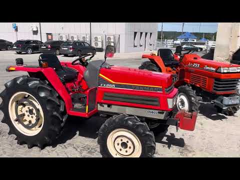 Видео: Kubota L1-255 & Yanmar FX255 БУ міні трактори 🚜 з Японії! Який кращий?