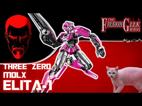 Видео: ЛЕДИ В КРАСНОМ | Three Zero MDLX ELITA-1 (TF One): Обзоры Transformers от EmGo