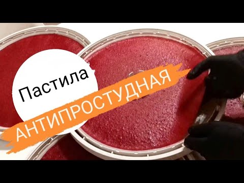 Видео: Самая полезная пастила для нашего иммунитета! Готовим антипростудную пастилу!