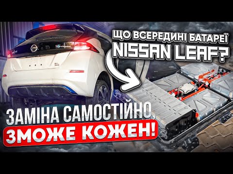 Видео: Замінили батарею нового Nissan Leaf | Як ми попали на 10000$