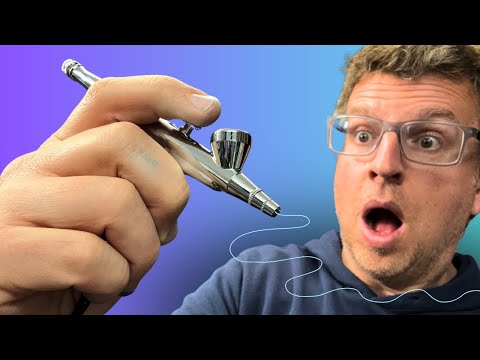 Видео: Вы видели эту деталь аэрографа?