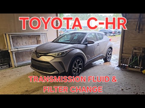 Видео: Замена трансмиссионной жидкости и фильтра TOYOTA C-HR