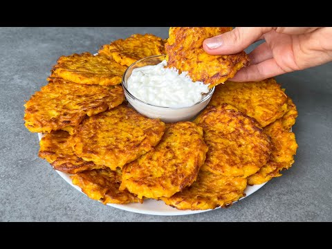 Видео: Драники из Тыквы Очень Вкусные и Полезные!!! / Деруны / Pumpkin Pancakes