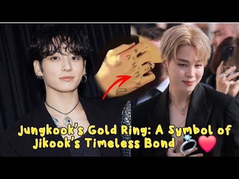 Видео: Золотое кольцо Чонгука: символ вечной связи Джикука 💍❤️