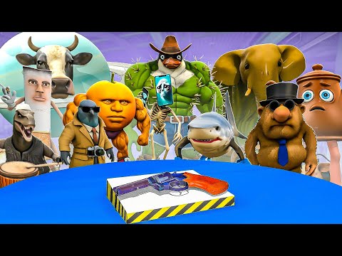 Видео: РУССКАЯ РУЛЕТКА С НОВЫМИ БРЕЙНРОТАМИ В ГАРРИС МОД! ITALIAN BRAINROT В Garry`s Mod