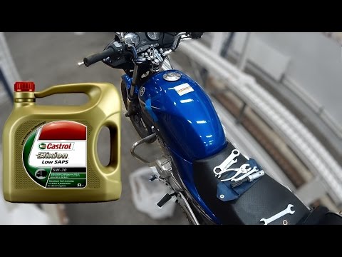 Видео: Автомобильное масло в Yamaha YBR: тест