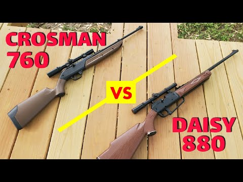 Видео: CROSMAN 760 против DAISY 880