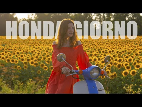 Видео: Обзор ретро мопеда Honda Giorno.