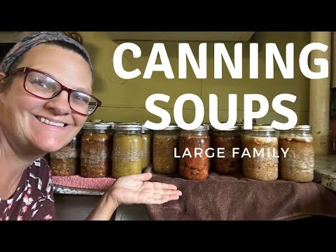 Видео: #суп Давайте законсервируем 6 разных видов супа