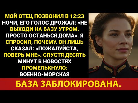 Видео: Мой отец позвонил в 00:23 ночи. «Не ходите на базу в Норфолке». — Через десять минут она была...