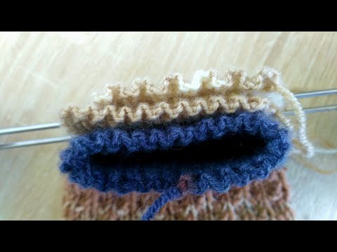 Видео: Узелковый набор петель для эластичной резинки.  #наборпетель