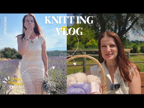 Видео: Provence, lavender, shopping... KNITTING       Прованс, лаванда, покупки... ВЯЗАНИЕ