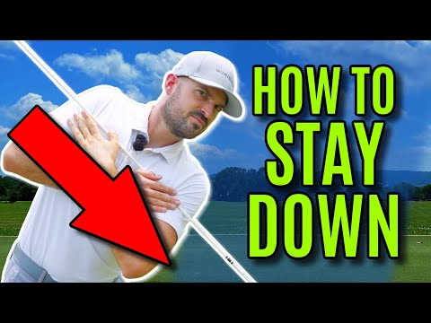 Видео: ГОЛЬФ: Как сохранять правильный угол наклона позвоночника при ударе по мячу | Полное руководство