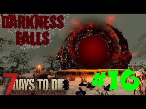 Видео: 7 Days To Die Darkness Falls #16 Огромная орда и всё