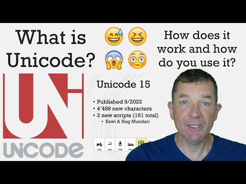 Видео: Что такое Unicode? Как он работает и как его использовать?