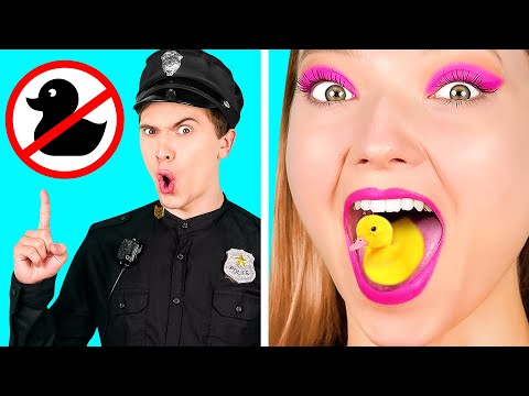 Видео: Как пронести животных в тюрьму #1 | Смешные трюки с животными от HAHANOM Challenge