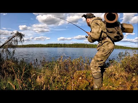 Видео: Рыбалка на озере Монстров  Карелия