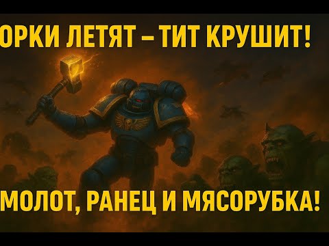 Видео: Warhammer 40,000: Space Marine — AE | #4 МОЛОТ, РАНЕЦ И ОРКИ — МЯСОРУБКА НАЧАЛАСЬ!