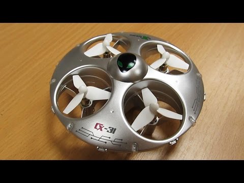 Видео: Ко мне залетело НЛО! Cheerson CX-31 UFO drone! квадрокоптер обзор