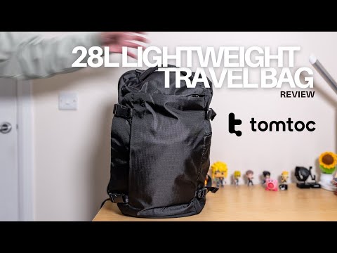 Видео: ОБЗОР лёгкого дорожного рюкзака Tomtoc T66 Navigator: подробный обзор для повседневного ношения