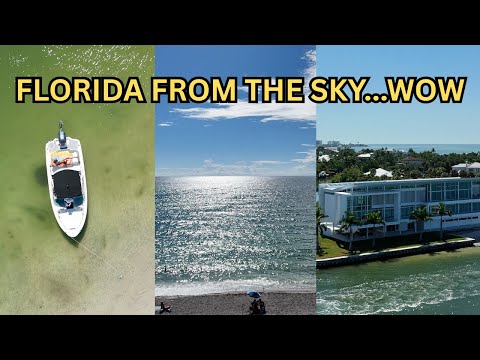 Видео: Побережье Флориды с высоты птичьего полёта: незабываемые впечатления от дрона