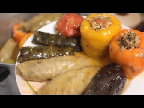 Видео: Долма Азербайджанская  АССОРТИ ДОЛМА 👌Простой рецепт/Qarişiq Dolma.💙❤️💚