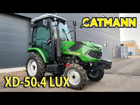 Видео: Полный обзор трактора CATMANN XD-50.4 LUX