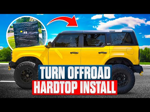 Видео: Установка новой жесткой крыши Turn Offroad на Bronco