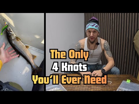 Видео: Единственные рыболовные узлы, которые вам когда-либо понадобятся | Прочные, простые и проверенные...