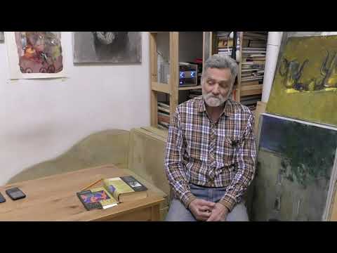 Видео: Художник Михаил Бабенков. Беседа в мастерской.